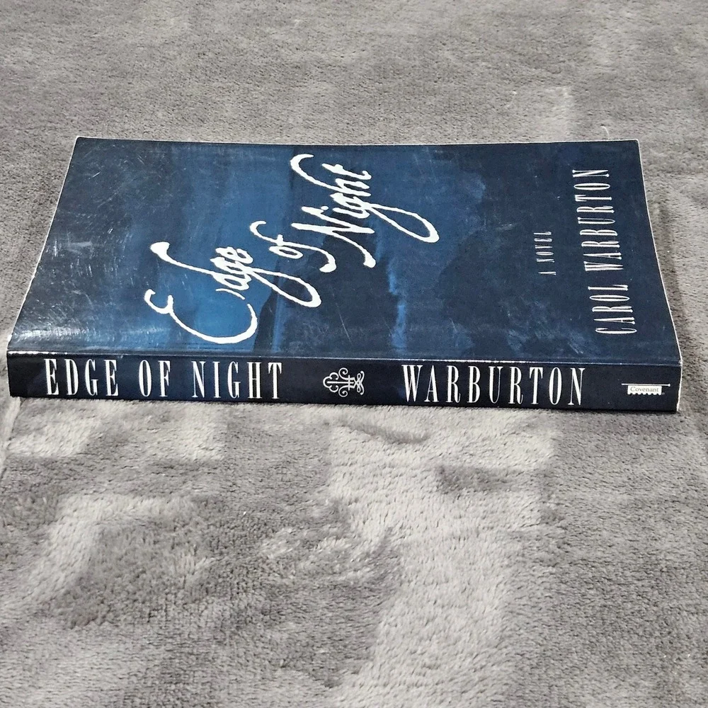 Edge of‎ Night Novel by Carol Warburton Historical Fiction Romance Book